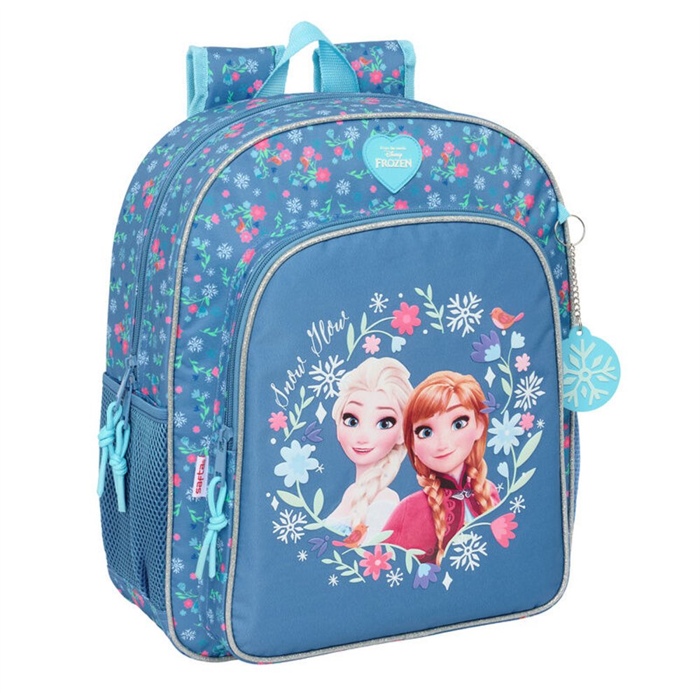 mochila frozen disney 38cm adaptable
