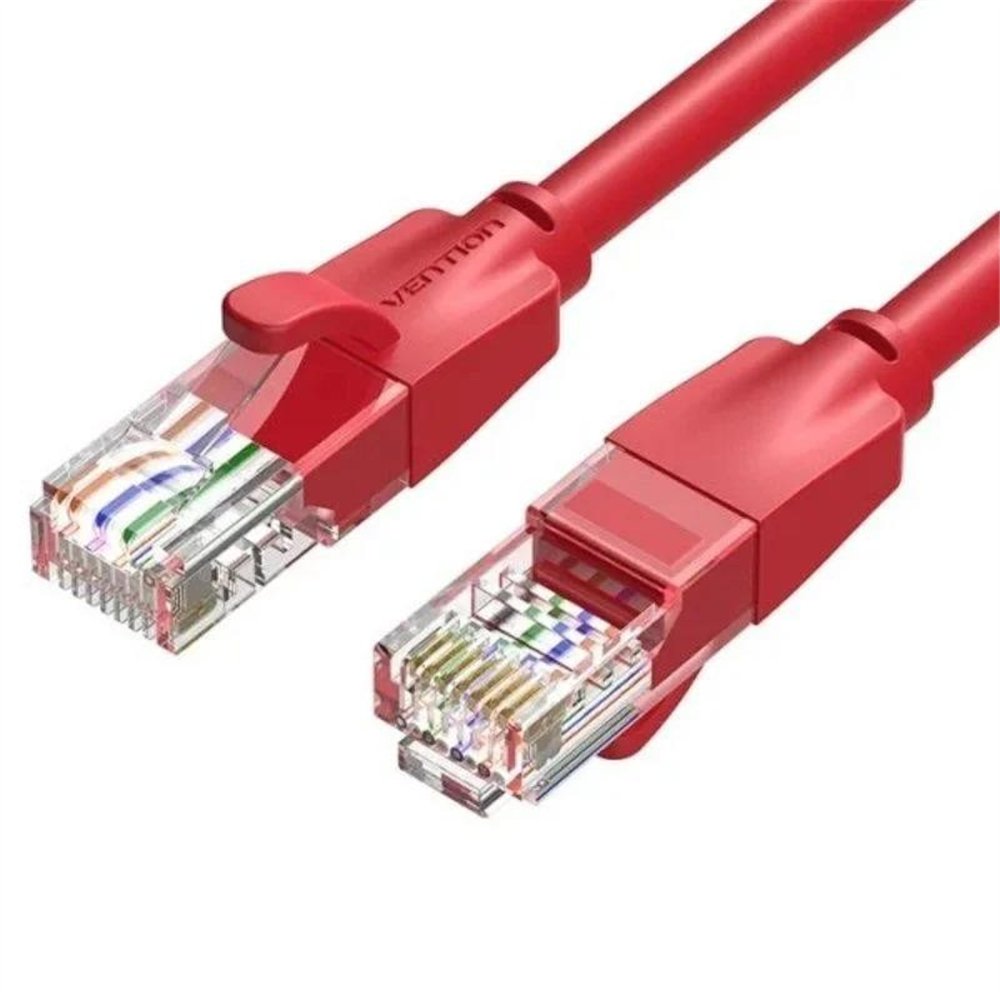 cable de red cat.6 utp 2m vention red