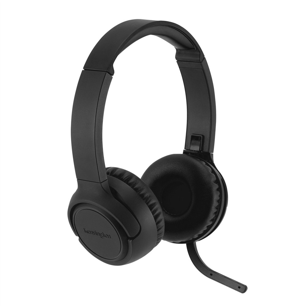 kensington auriculares h1050 eq on-ear con tecnología de cancelación de ruido ambiental