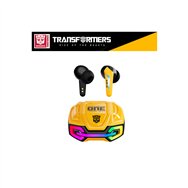 auriculares inalámbricos transformers tf-t22 true wireless bluetooth bumblebee con estuche de carga