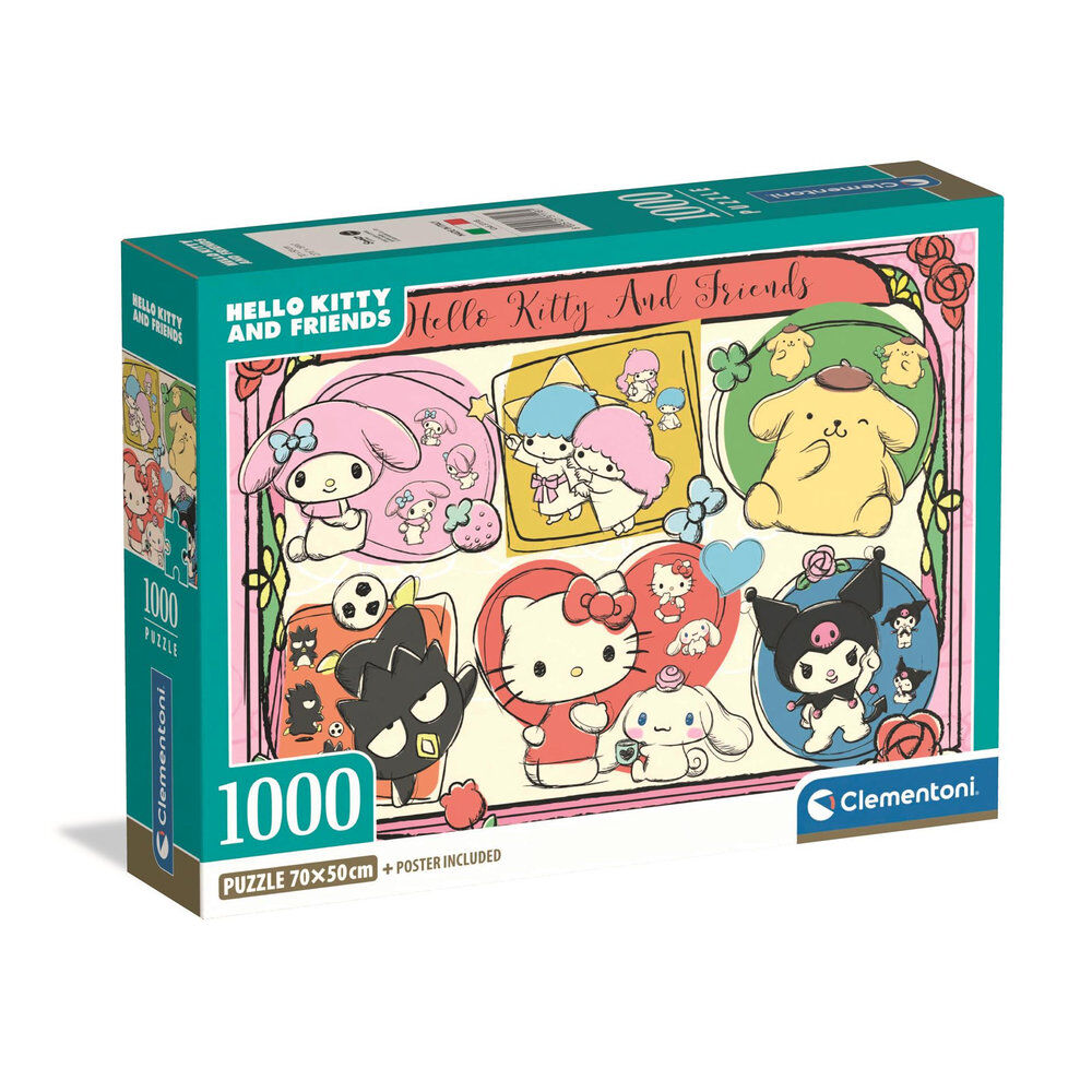 puzzle hello kitty 2 1000pzs