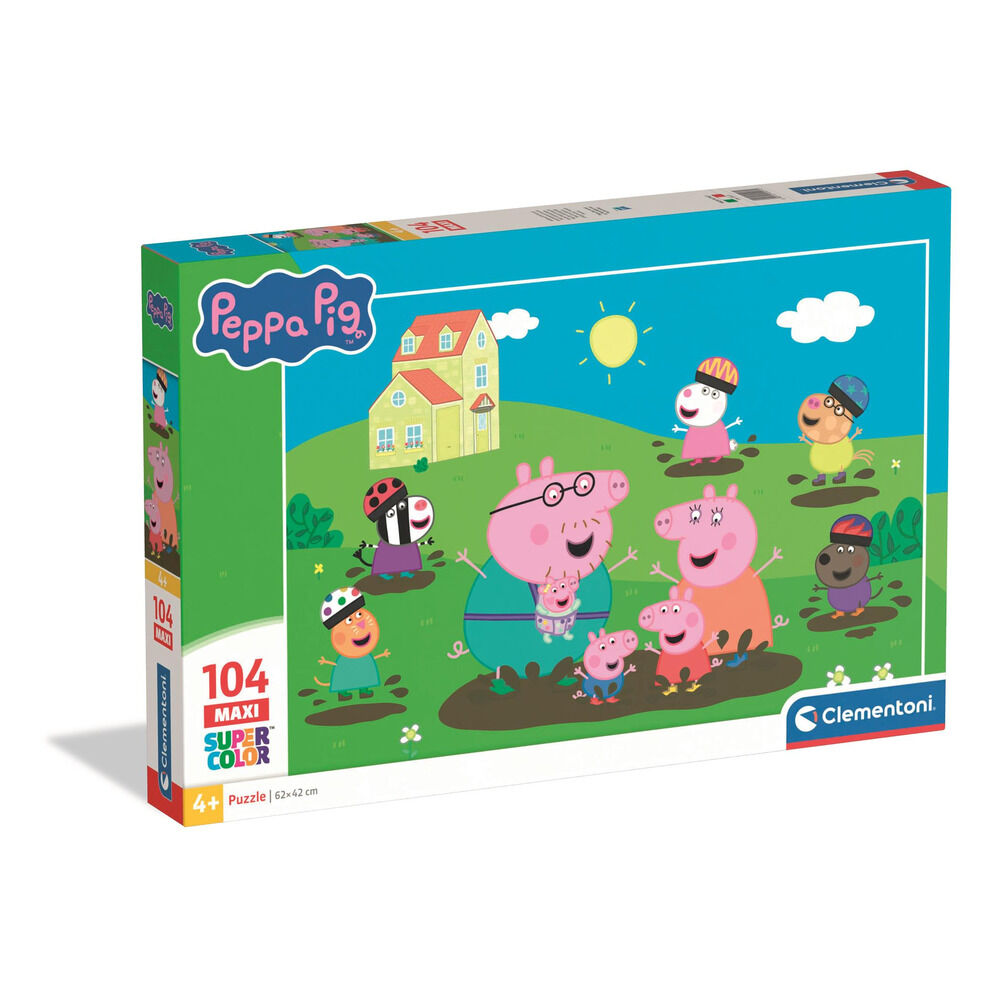 puzzle  maxi peppa pig 104pzs
