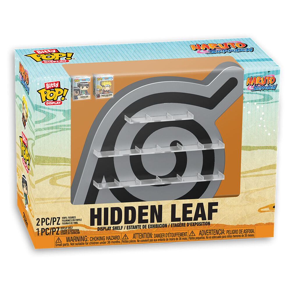 display bitty pop naruto hidden leaf