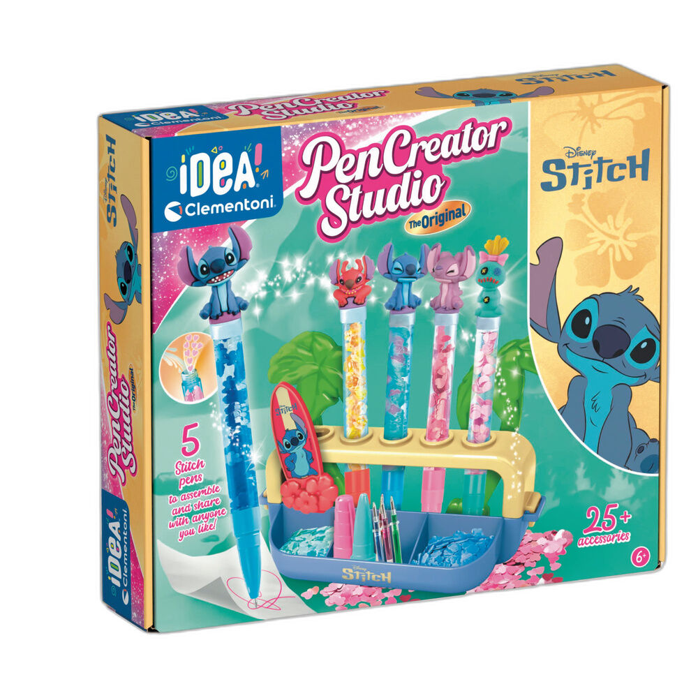 crea tus boligrafos stitch disney