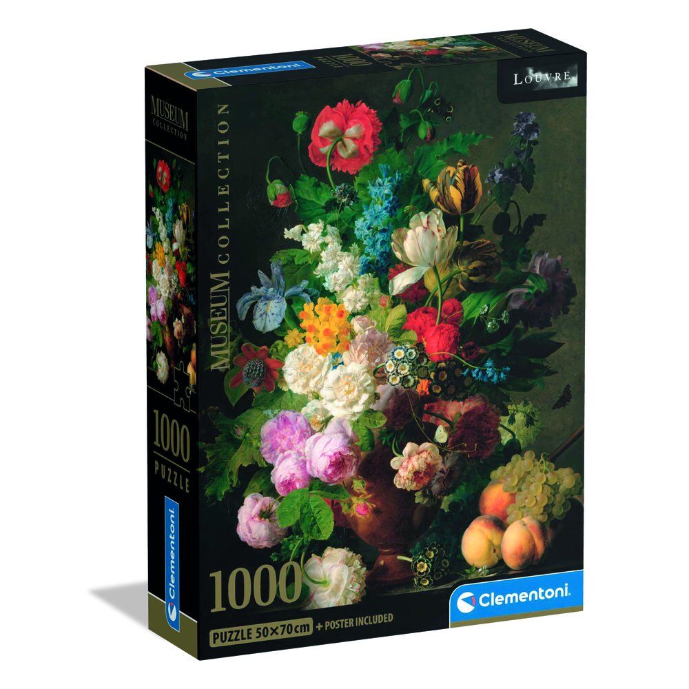 puzzle bowl of flowers van dael museum 1000pzs