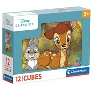 puzzle cubo bambi disney 12pzs