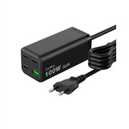 coolbox estacion carga usb 100w gan c+c+c+a sobremesa