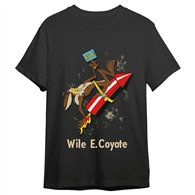 camiseta coyote cohete looney tunes adulto