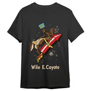 camiseta coyote cohete looney tunes adulto