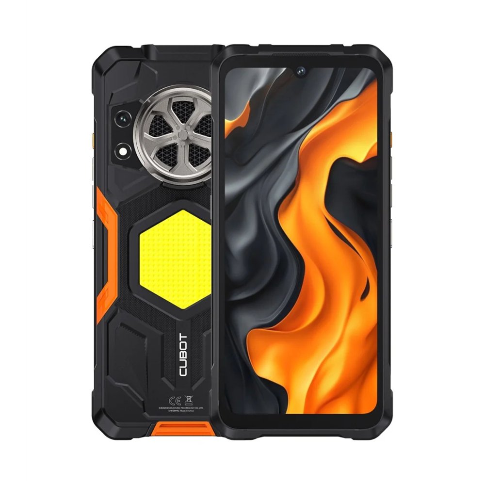 cubot kk power 5 17,5 cm (6.88") sim doble android 15 4g usb tipo c 6 gb 128 gb 15300 mah negro, naranja