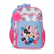 mochila flowers minnie disney 40cm adaptable