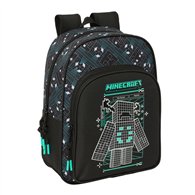 mochila screen minecraft 34cm adaptable