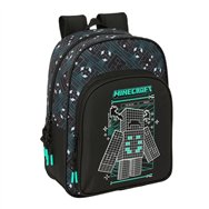 mochila screen minecraft 34cm adaptable