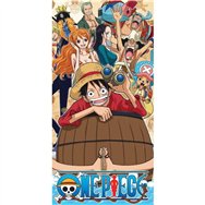 toalla multipersonajes one piece