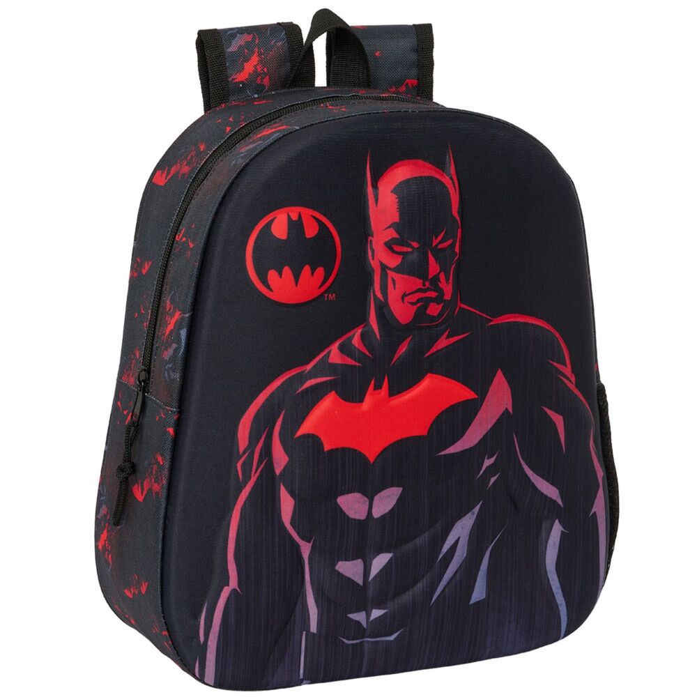 mochila 3d batman dc comics 33cm
