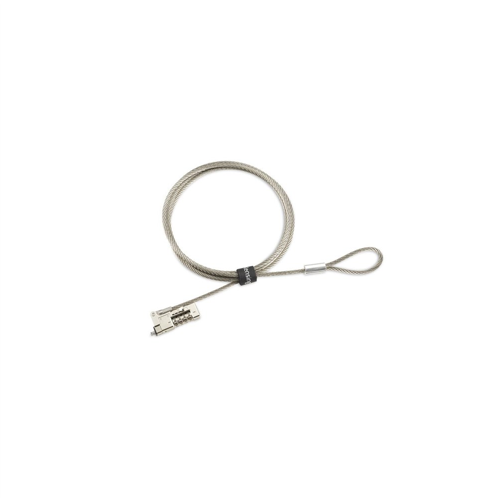 kensington slim nanosaver 2.0 eq cable antirrobo plata 1,8 m