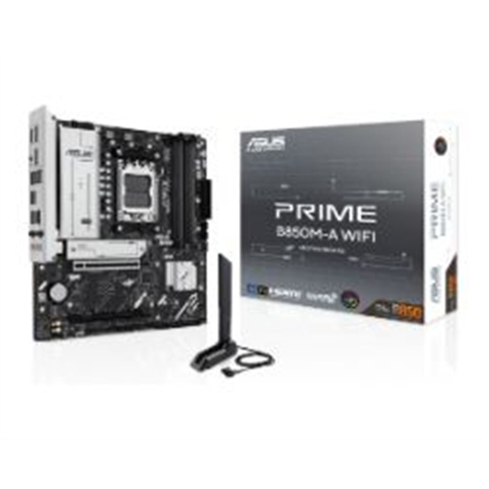 asus prime b850m-a wifi: (am5) 4ddr5 dp hdmi rj45 matx