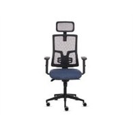 silla fellowes ergonómica eleganza plus. azul