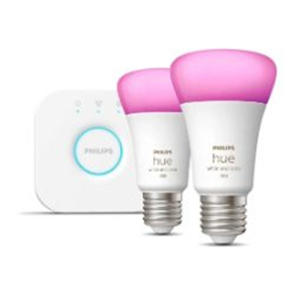 bombilla philips hue white & color ambiance. rgb+w
