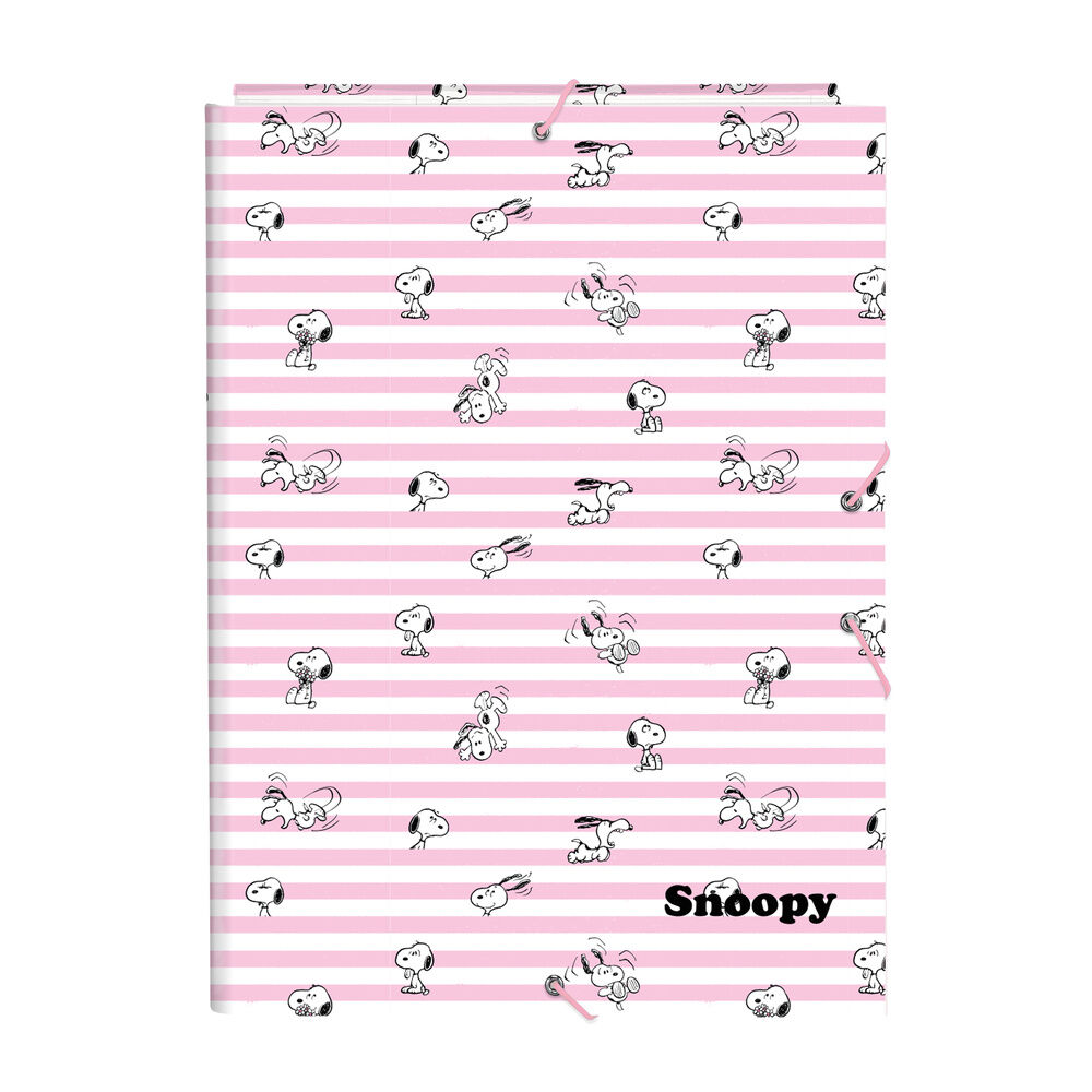 carpeta a4 solapas snoopy