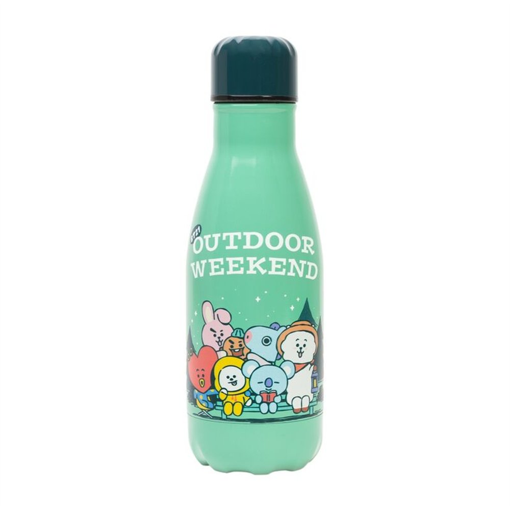botella acero inoxidable outdoor weekend bt21