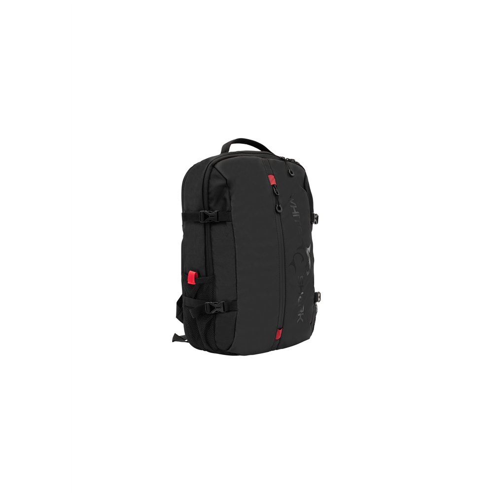 white shark trooper mochila mochila informal negro, rojo poliéster