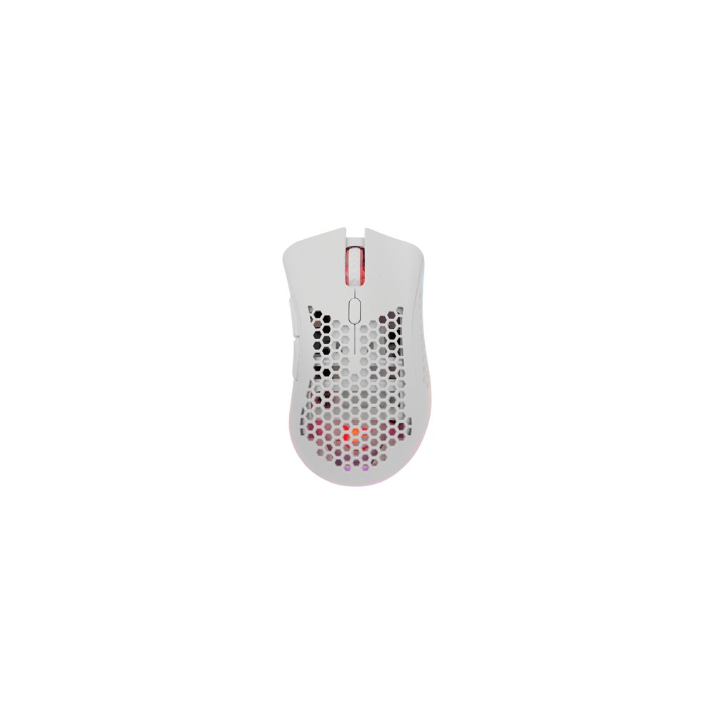 white shark lionel ratón juego ambidextro bluetooth óptico 10000 dpi