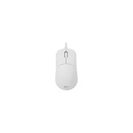 white shark graphene-w ratón universal ambidextro usb type-a + ps/2 óptico 12400 dpi