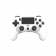 white shark centurion negro, blanco bluetooth gamepad analógico playstation 4, playstation 3