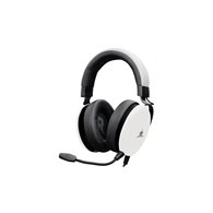 white shark elephant auriculares alámbrico diadema juego blanco, negro