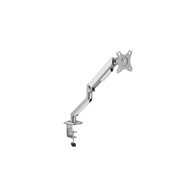 white shark akhenaten soporte para monitor 81,3 cm (32") escritorio plata