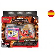 baraja cartas combate de liga de mega-lucario ex de jcc pokemon español