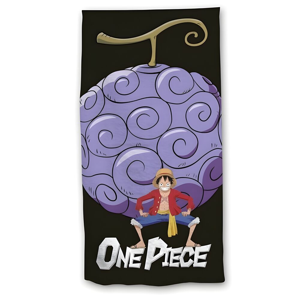 toalla luffy one piece microfibra