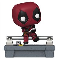 figura pop deluxe deadpool - deadpool on bridge