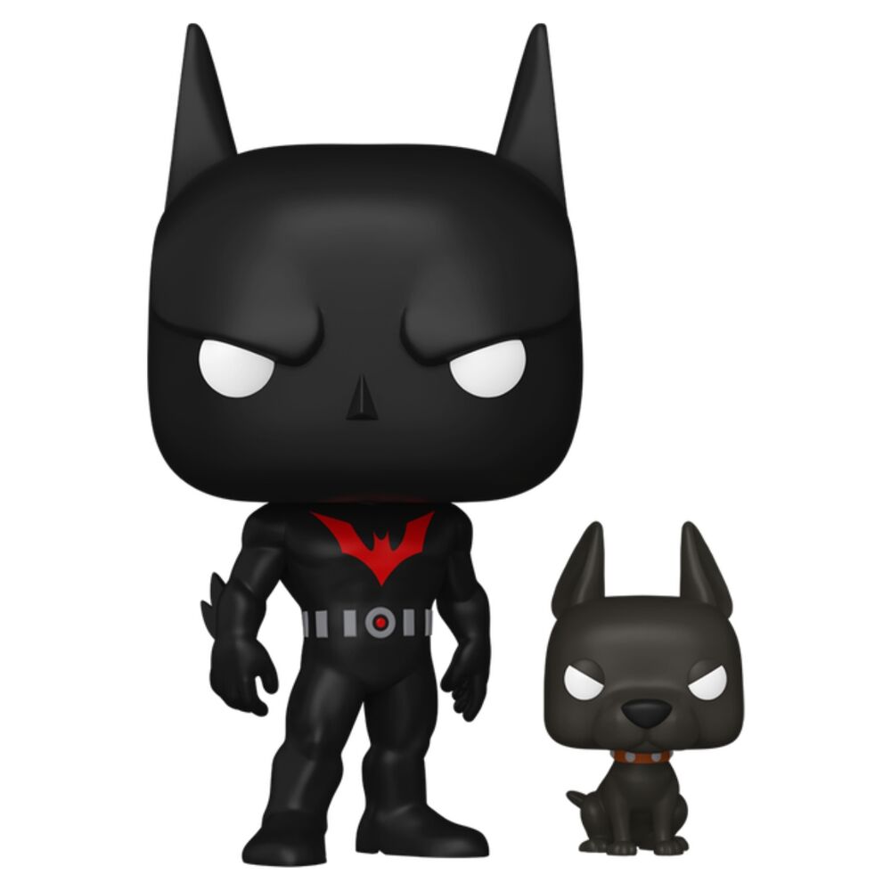 figura pop dc comics batman beyond batman terry mcginnis with ace