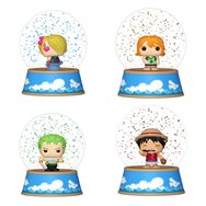 figura mystery mini bola de nieve one piece surtido