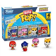 blister 4 figuras bitty pop sonic the hedgehog