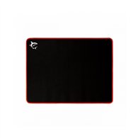 white shark red knight alfombrilla de ratón para juegos negro, rojo, blanco