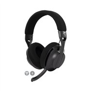 white shark falcon auriculares inalámbrico y alámbrico diadema juego usb tipo c bluetooth negro