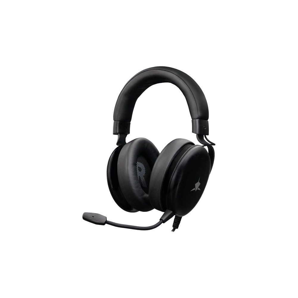 white shark elephant auriculares alámbrico diadema juego negro
