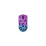 white shark dagonet ratón juego ambidextro bluetooth óptico 12000 dpi