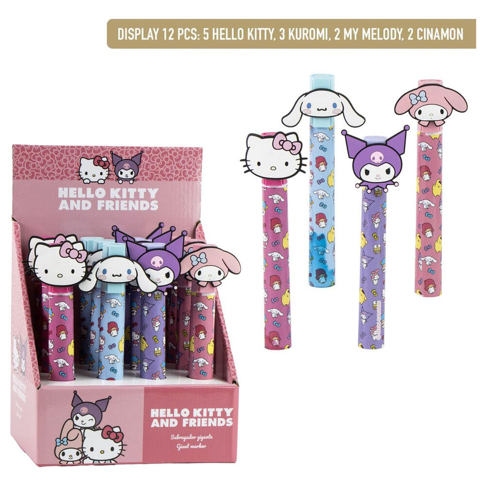 subrayador hello kitty surtido