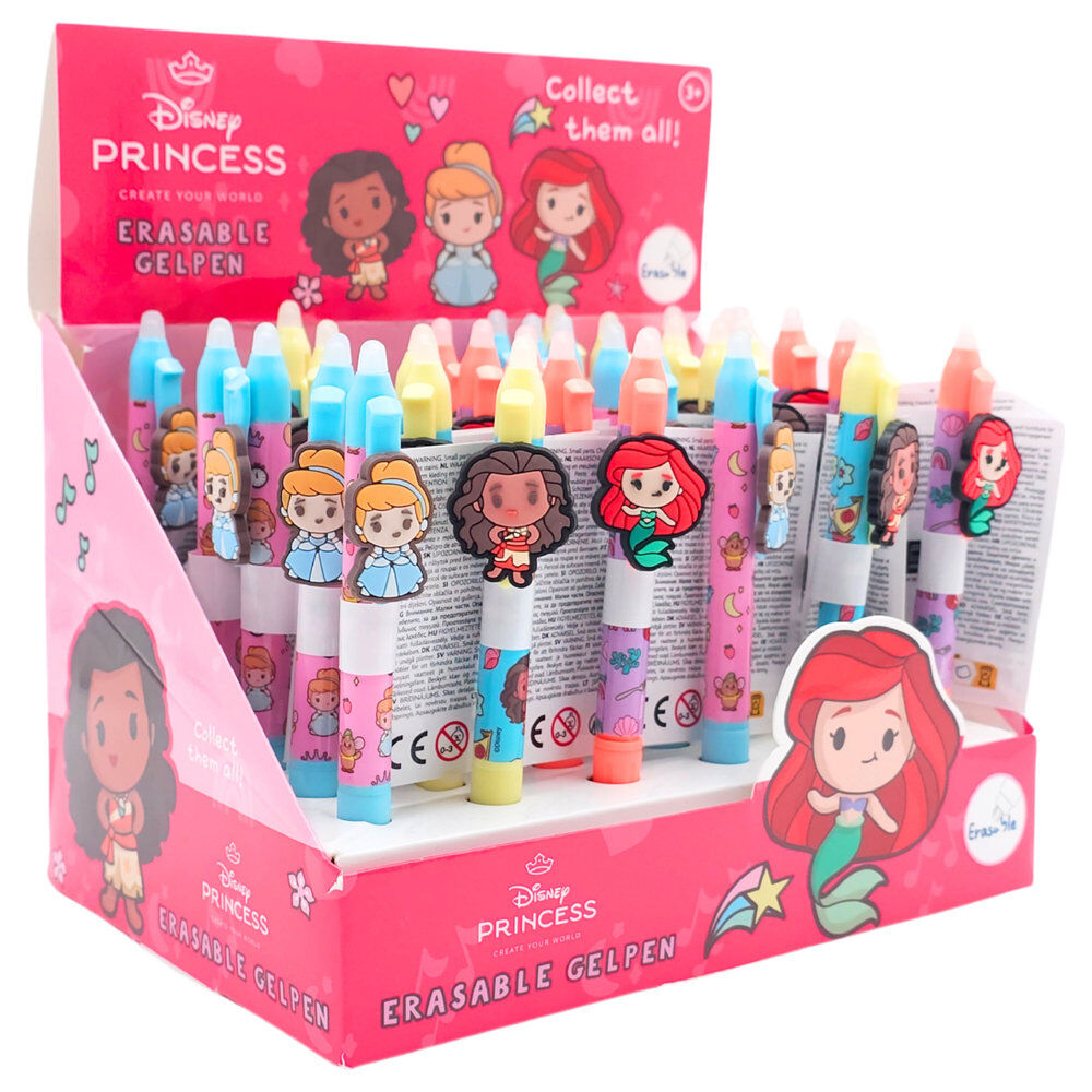 boligrafo gel princesas disney surtido