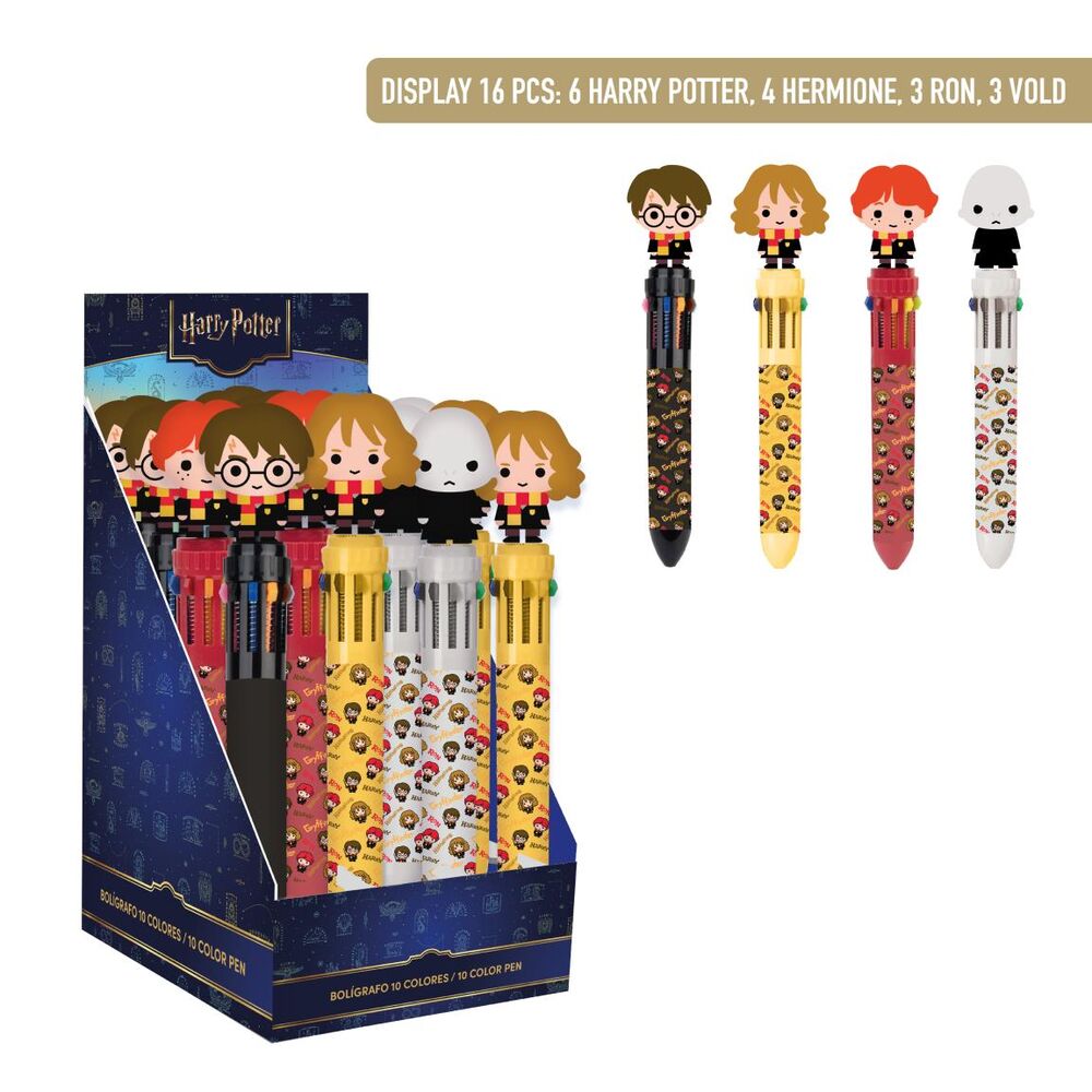 boligrafo colores harry potter surtido