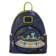 mochila cartoon network rick and morty space cruiser loungefly 26cm
