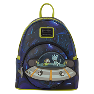 mochila cartoon network rick and morty space cruiser loungefly 26cm