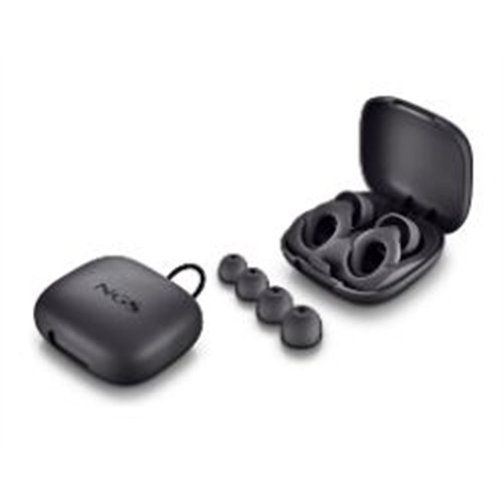 tapones de oído ngs silicona negros (noonblack)
