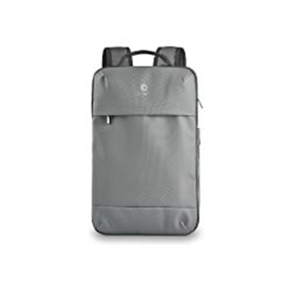 mochila monray de viaje portatil. 14,1". 20litros.gris.