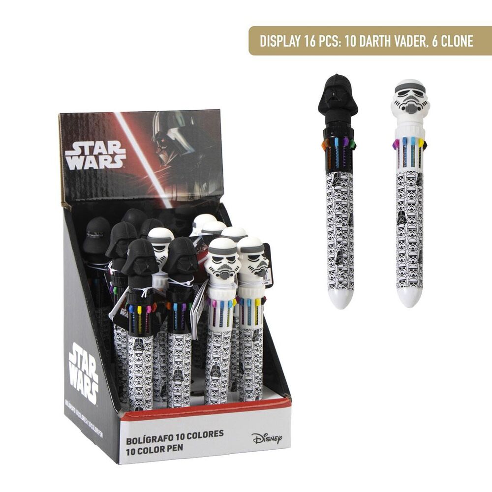 boligrafo colores star wars surtido