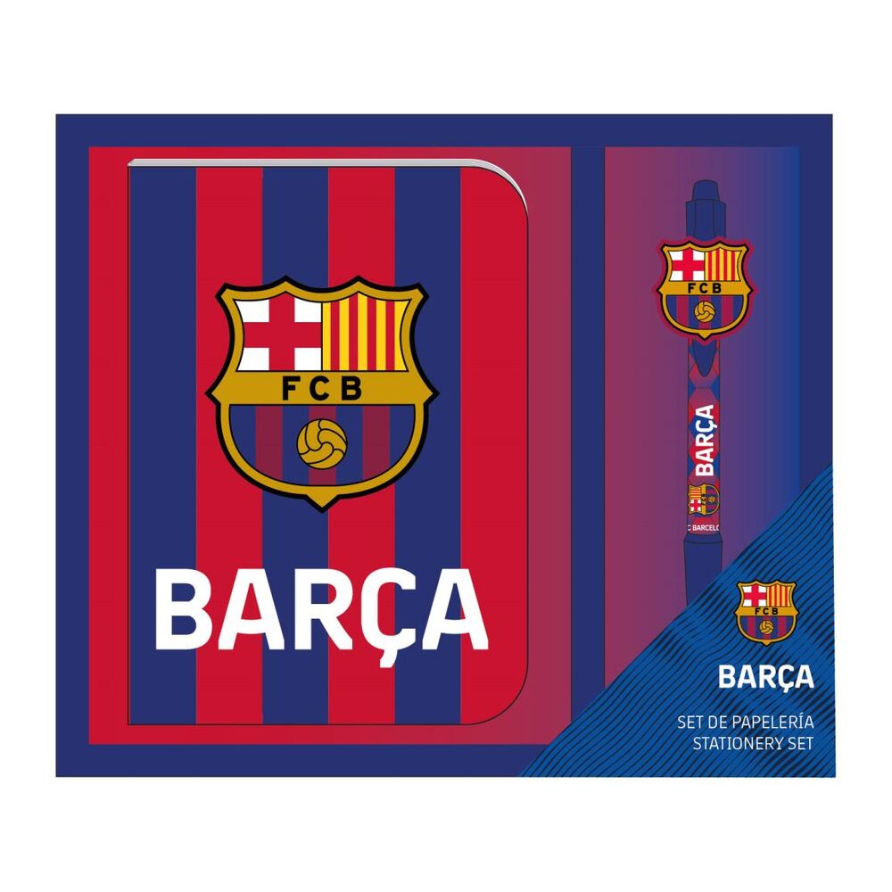 diario + boligrafo f.c. barcelona
